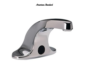  American Standard Selectronic 0.35 GPM Deck Mounted Electronic Bathroom Faucet with Touch-Free Sensor